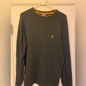 Ralph Lauren thermal Black casual pullover